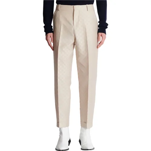 Trousers > Suit Trousers - - Balmain - Modalova