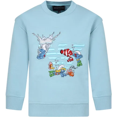 Kids > Tops > Sweatshirts - - Emporio Armani - Modalova