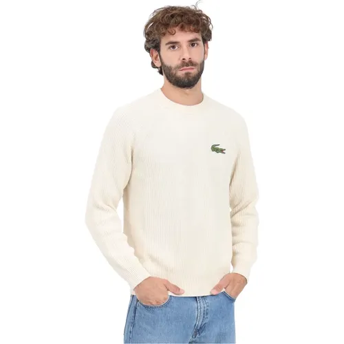 Knitwear > Round-neck Knitwear - - Lacoste - Modalova