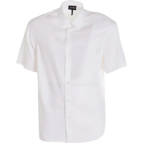 Shirts > Short Sleeve Shirts - - Emporio Armani - Modalova