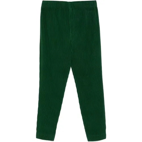 Trousers > Slim-fit Trousers - - Issey Miyake - Modalova