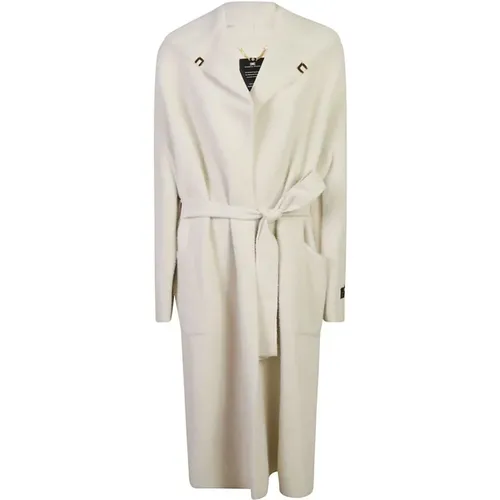 Coats > Belted Coats - - Elisabetta Franchi - Modalova