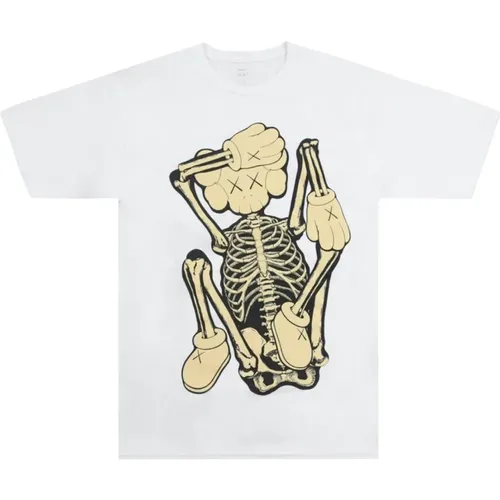 Kaws - Tops > T-Shirts - White - Kaws - Modalova