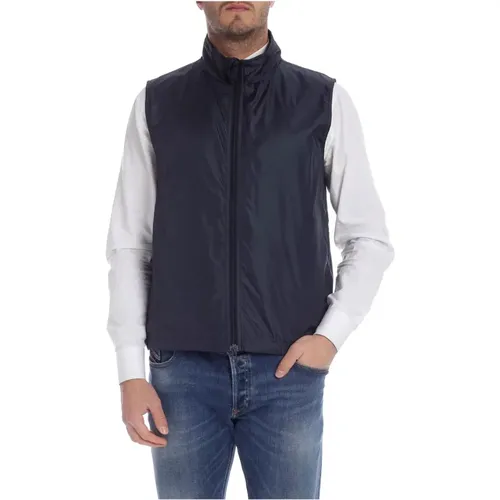 Aspesi - Jackets > Vests - Blue - Aspesi - Modalova