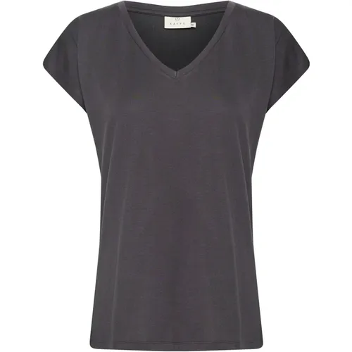 Kaffe - Tops > T-Shirts - Gray - Kaffe - Modalova