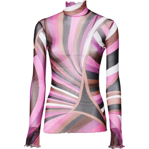 Tops > Long Sleeve Tops - - EMILIO PUCCI - Modalova