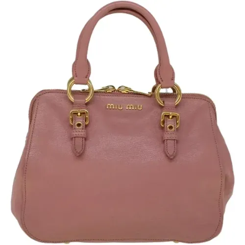 Pre-owned > Pre-owned Bags > Pre-owned Cross Body Bags - - Miu Miu Pre-owned - Modalova