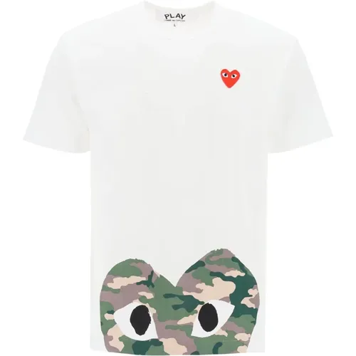 Tops > T-Shirts - - Comme des Garçons Play - Modalova