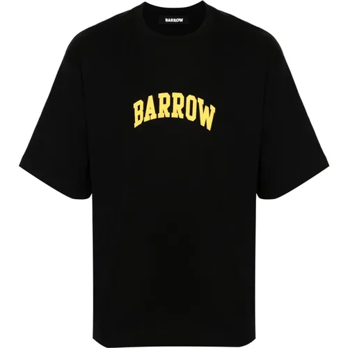 Barrow - Tops > T-Shirts - Black - Barrow - Modalova