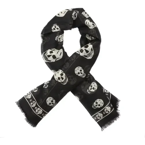 Pre-owned > Pre-owned Accessories > Pre-owned Scarves - - Alexander McQueen Pre-owned - Modalova