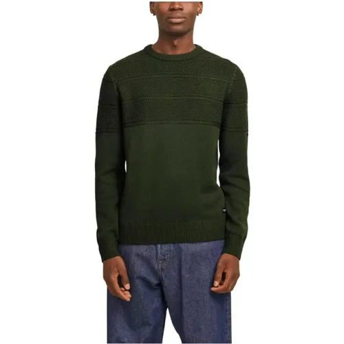 Knitwear > Round-neck Knitwear - - jack & jones - Modalova