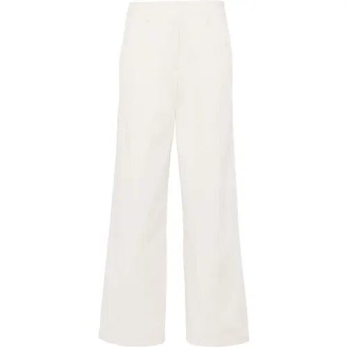 Trousers > Wide Trousers - - Forte Forte - Modalova