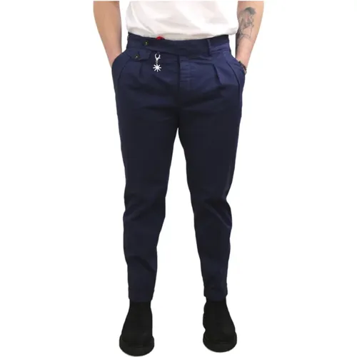 Trousers > Slim-fit Trousers - - Manuel Ritz - Modalova