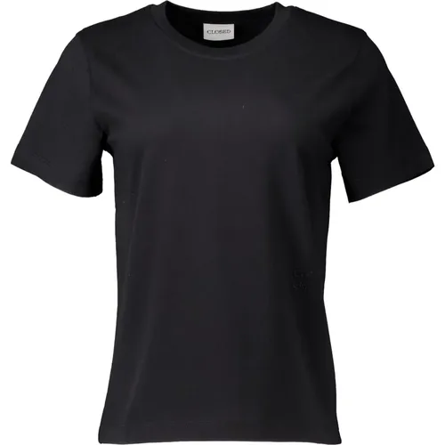 Closed - Tops > T-Shirts - Black - closed - Modalova