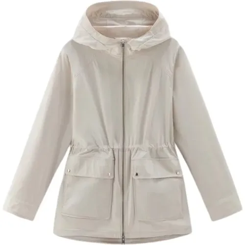 Woolrich - Coats > Parkas - Beige - Woolrich - Modalova