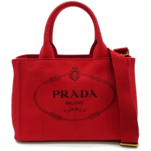 Pre-owned > Pre-owned Bags > Pre-owned Tote Bags - - Prada Vintage - Modalova