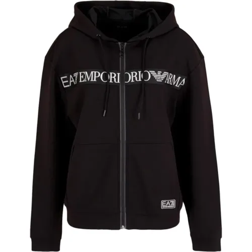 Sweatshirts & Hoodies > Zip-throughs - - Emporio Armani EA7 - Modalova