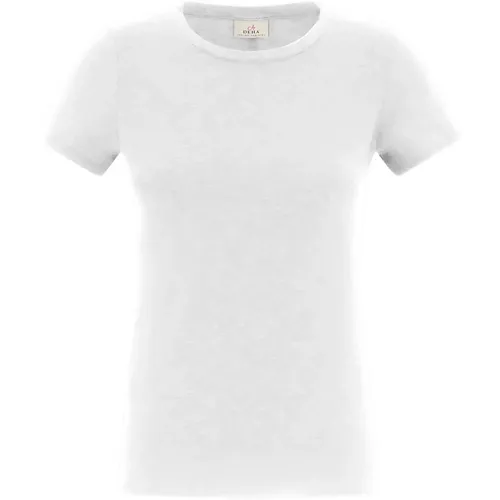Deha - Tops > T-Shirts - White - Deha - Modalova