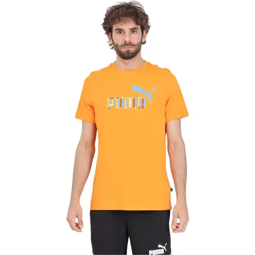 Puma - Tops > T-Shirts - Orange - Puma - Modalova