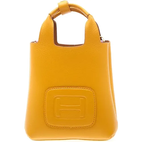 Hogan - Bags > Handbags - Yellow - Hogan - Modalova
