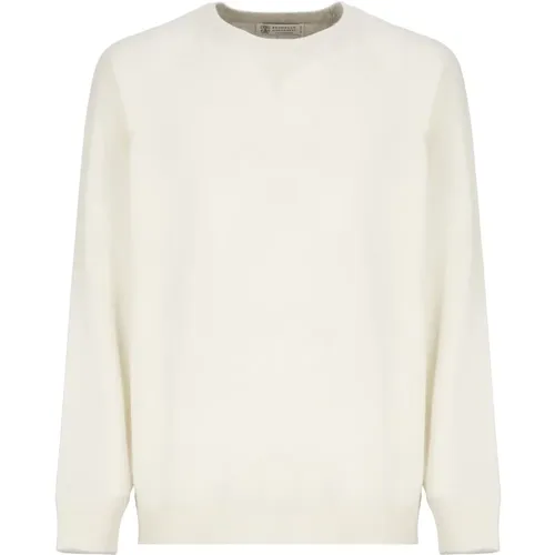 Knitwear > Round-neck Knitwear - - BRUNELLO CUCINELLI - Modalova