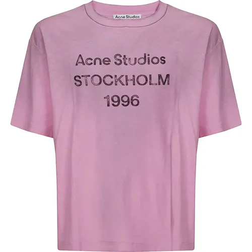 Tops > T-Shirts - - Acne Studios - Modalova