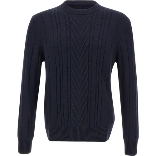 Knitwear > Round-neck Knitwear - - Paolo Pecora - Modalova