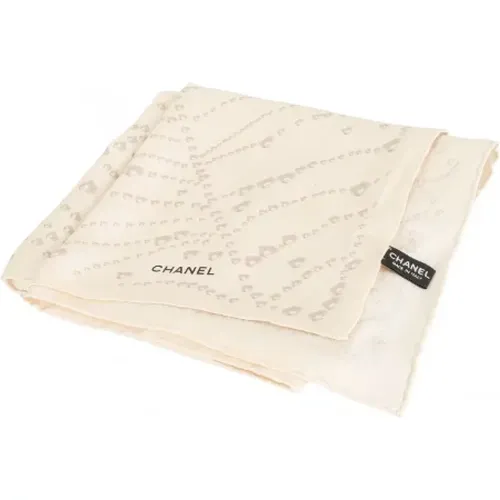 Pre-owned > Pre-owned Accessories > Pre-owned Scarves - - Chanel Vintage - Modalova