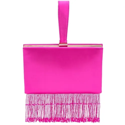 Pinko - Bags > Clutches - Pink - pinko - Modalova