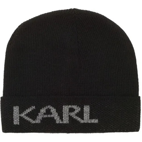 Accessories > Hats > Beanies - - Karl Lagerfeld - Modalova