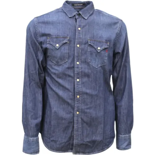 Shirts > Denim Shirts - - Replay - Modalova