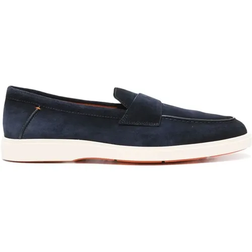 Shoes > Flats > Loafers - - Santoni - Modalova