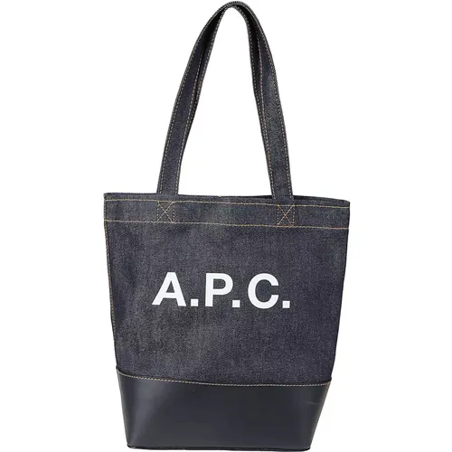 A.p.c. - Bags > Tote Bags - Blue - A.p.c. - Modalova