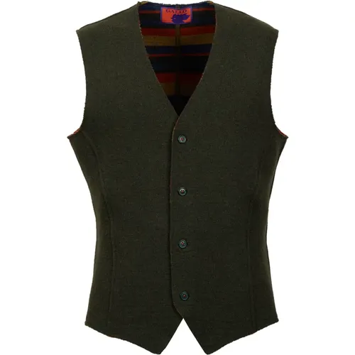 Gallo - Jackets > Vests - Green - Gallo - Modalova