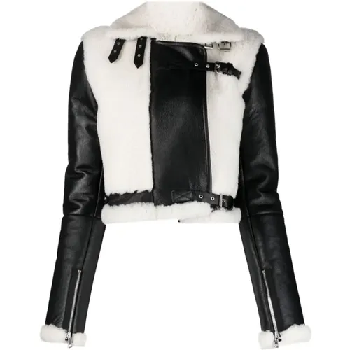 Jackets > Leather Jackets - - Dancassab - Modalova