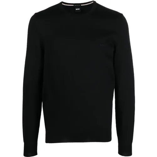 Knitwear > Round-neck Knitwear - - Hugo Boss - Modalova