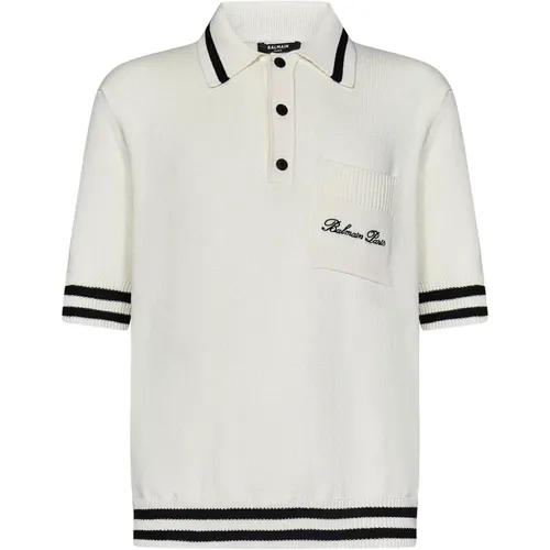 Tops > Polo Shirts - - Balmain - Modalova