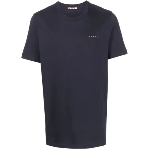 Marni - Tops > T-Shirts - Blue - Marni - Modalova