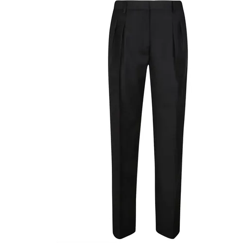 Trousers > Straight Trousers - - Loulou Studio - Modalova