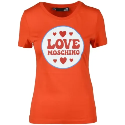 Tops > T-Shirts - - Love Moschino - Modalova