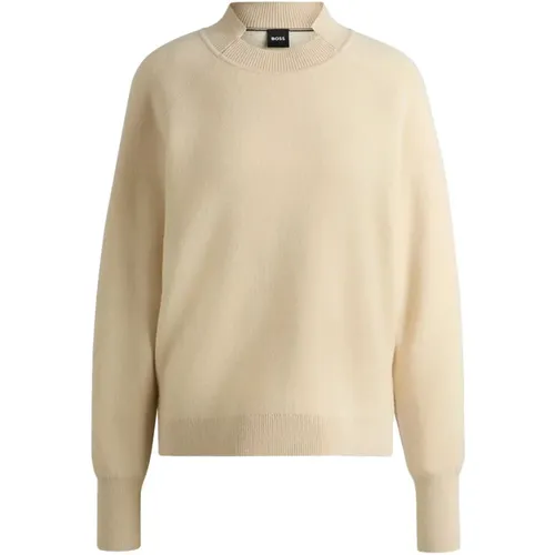 Knitwear > Round-neck Knitwear - - Hugo Boss - Modalova