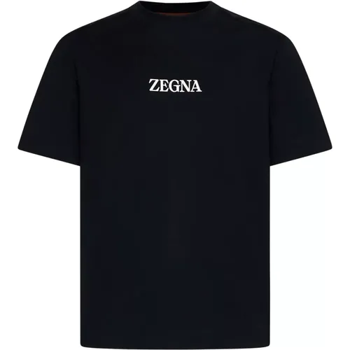 Tops > T-Shirts - - Ermenegildo Zegna - Modalova