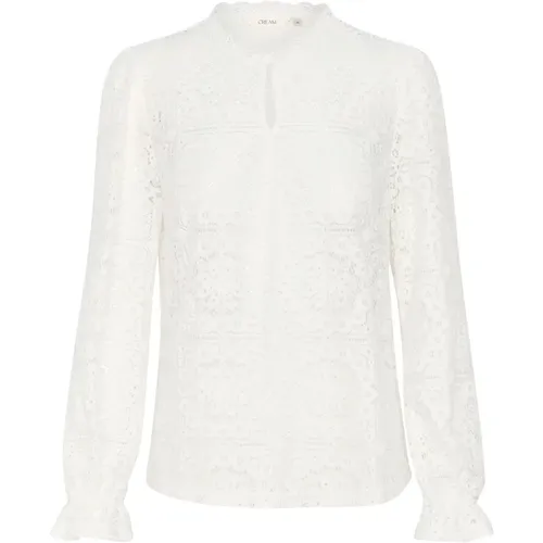 Blouses & Shirts > Blouses - - Cream - Modalova