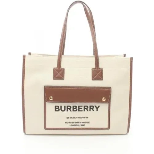 Pre-owned > Pre-owned Bags > Pre-owned Tote Bags - - Burberry Vintage - Modalova