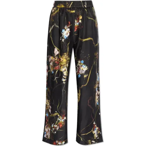 Trousers > Wide Trousers - - Munthe - Modalova