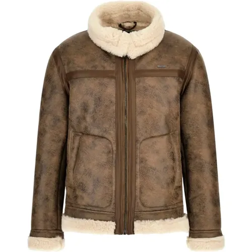 Jackets > Faux Fur & Shearling Jackets - - Guess - Modalova