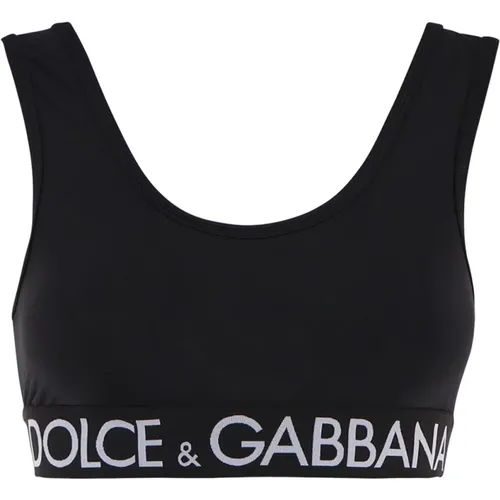 Sport > Fitness > Training Tops > Sport Bras - - Dolce & Gabbana - Modalova