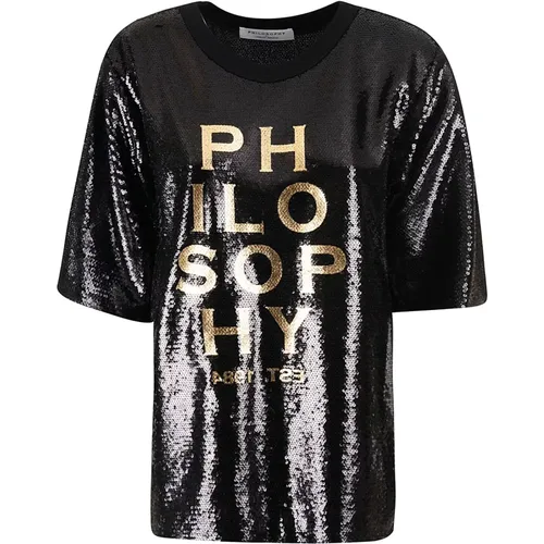 Tops > T-Shirts - - Philosophy di Lorenzo Serafini - Modalova