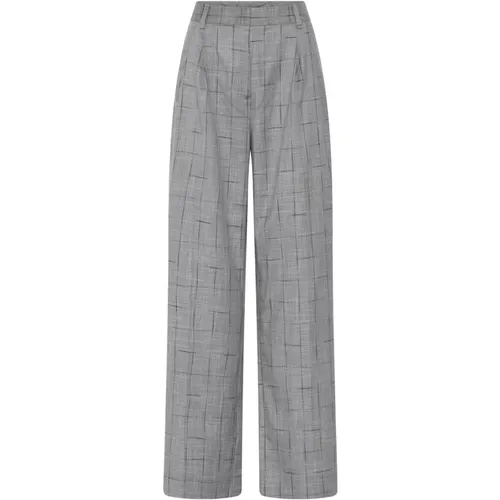 Trousers > Wide Trousers - - Bruuns Bazaar - Modalova