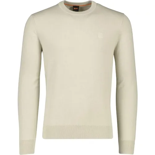 Knitwear > Round-neck Knitwear - - Hugo Boss - Modalova